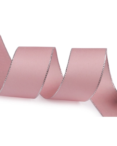 Stuha taftová s lurexem šíře 40 mm - 10 m | Mimib