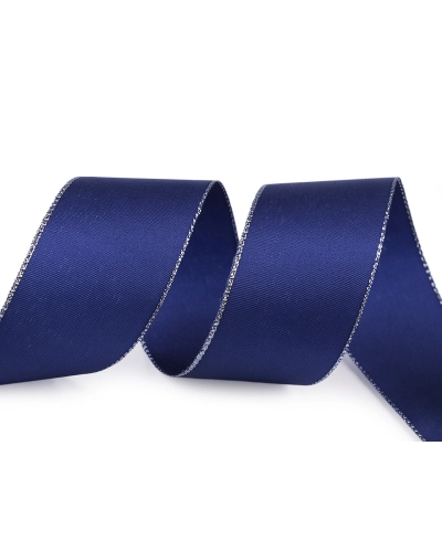 Stuha taftová s lurexem šíře 40 mm - 10 m | Mimib