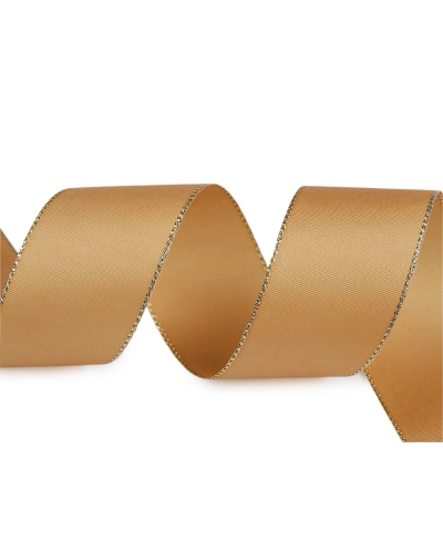 Stuha taftová s lurexem šíře 40 mm - 10 m | Mimib