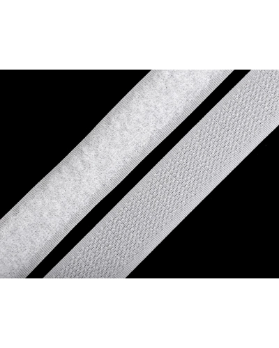 Suchý zips háčik + plyš šírka 25 mm - 1 m | Mimib