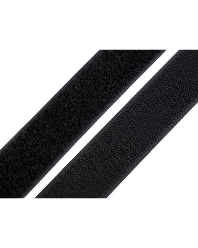 Suchý zips háčik + plyš šírka 30 mm - 1 m | Mimib