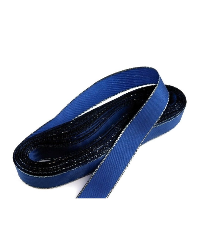 Stuha taftová s lurexom šírka 15 mm - 10 m