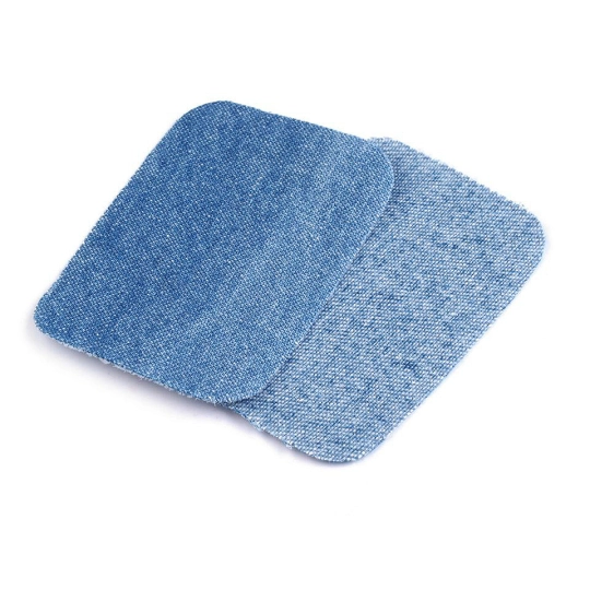 Nažehlovacie záplaty riflové 7,6x4,9 cm - 1 sáčok | Mimib