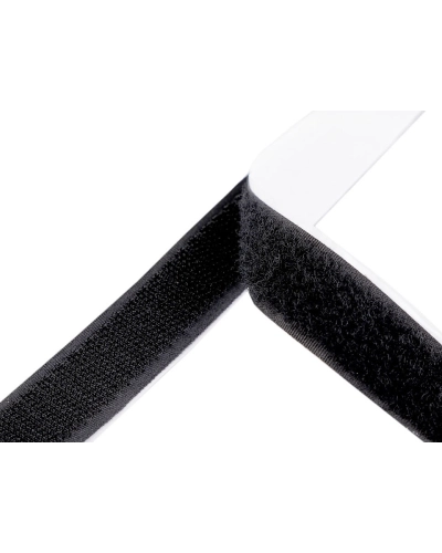 Suchý zips háčik + plyš samolepiaci strihaný šírka 20 mm - 10 pár | Mimib