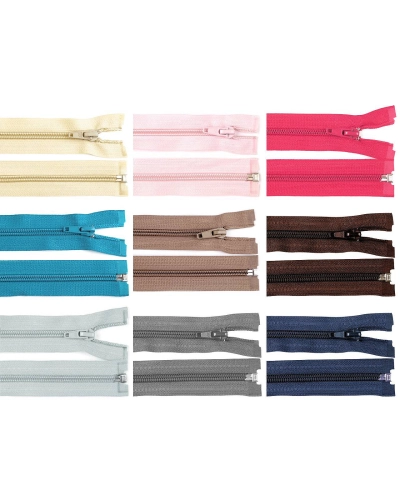 Špirálový zips No 5 dĺžka 60 cm bundový POL - 1 ks | Mimib