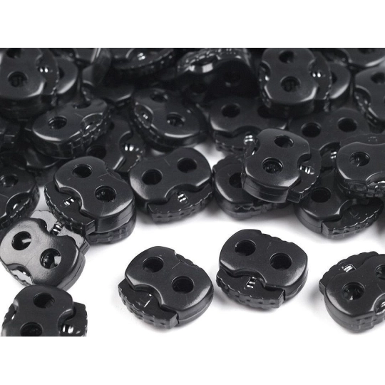 Brzdičky s dvoma dierkami 15x15 mm malé - 10 ks | Mimib