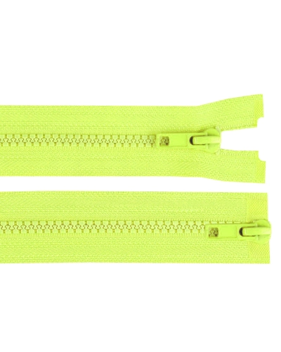 Zip kostěný No 5 dělitelný 2 jezdce / dvoucestný 65 cm bundový - 1 ks | Mimib