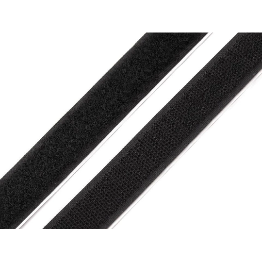 Suchý zip háček + plyš samolepicí šíře 20 mm - 25 m | Mimib
