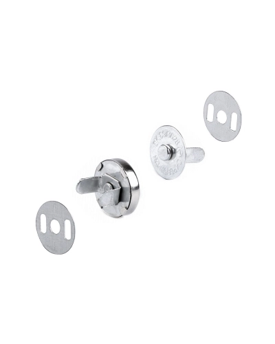Magnetické zapínání Ø15 mm nikl - 5 sada | Mimib