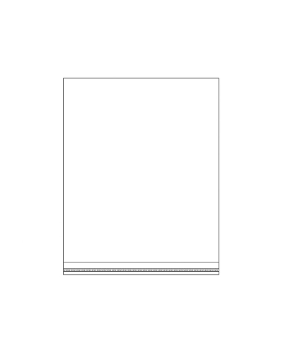 PP sáček s lepicí klopou 30x38 cm - 100 ks | Mimib