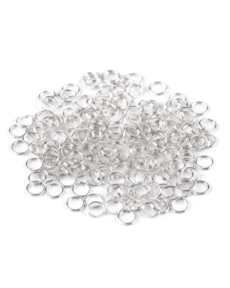 Spojovací krúžok dvojitý Ø6 mm - 20 g | Mimib