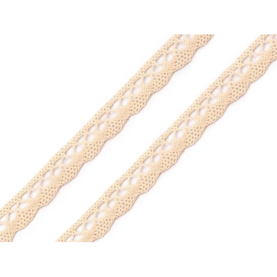 Bavlnená čipka paličkovaná šírka 10 mm - 30 m | Mimib