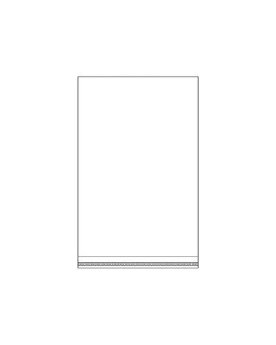 PP sáček s lepicí klopou 22x35 cm - 100 ks | Mimib