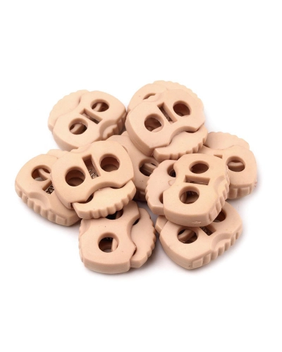 Brzdičky s dvěmi dírkami 20x20 mm - 10 ks | Mimib