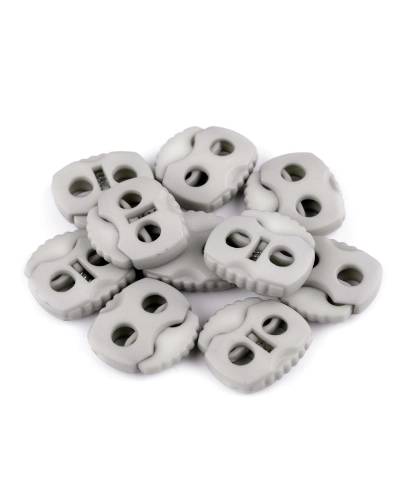 Brzdičky s dvěmi dírkami 20x20 mm - 10 ks | Mimib