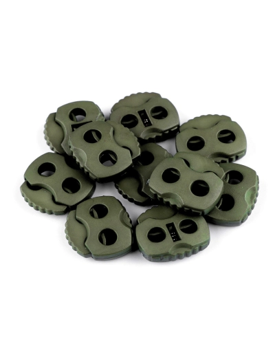 Brzdičky s dvěmi dírkami 20x20 mm - 10 ks | Mimib