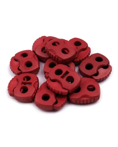 Brzdičky s dvěmi dírkami 20x20 mm - 10 ks | Mimib