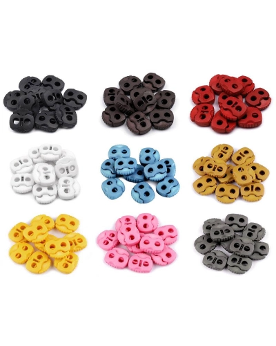 Brzdičky s dvěmi dírkami 20x20 mm - 10 ks | Mimib