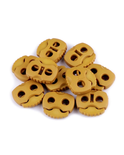 Brzdičky s dvěmi dírkami 20x20 mm - 10 ks | Mimib