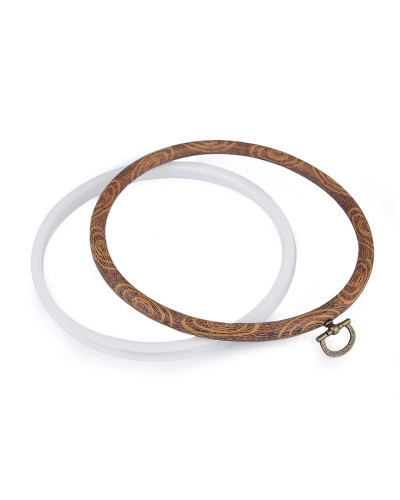 Vyšívací kruh / rámeček k zavěšení Ø16 cm - 1 ks | Mimib