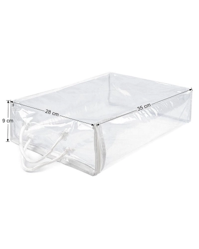 Úložný box / obal PVC se zipem - 1 ks | Mimib
