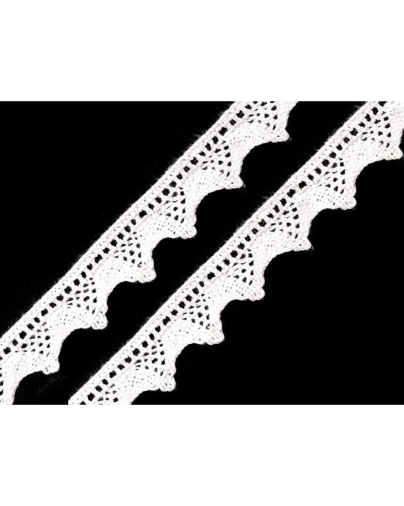 Bavlnená čipka paličkovaná šírka 18 mm - 27 m | Mimib