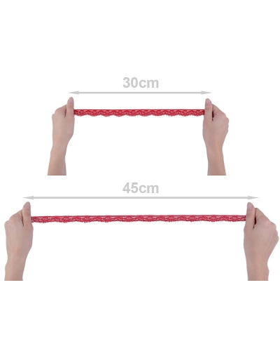 Čipka elastická šírka 20 mm - 25.2 m | Mimib