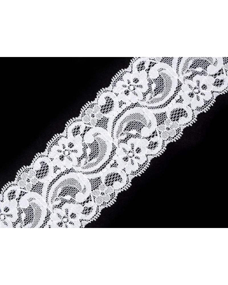 Elastická čipka  /  vsádka  šírka  55 mm - 13.5 m | Mimib