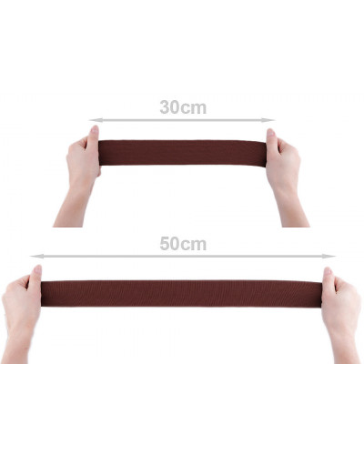 Pruženka hladká šíře 50 mm tkaná barevná | Mimib