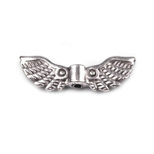 Ozdobný díl 7x22 mm křídla - 10 ks | Mimib