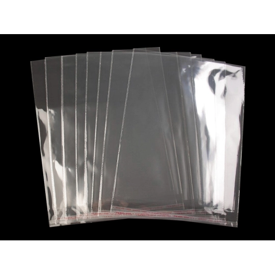 PP sáček s lepicí klopou 30x45 cm - 100 ks | Mimib