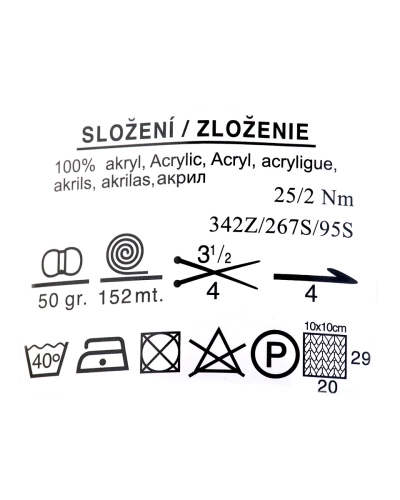 Pletací příze Nicky 50 g - 1 ks | Mimib