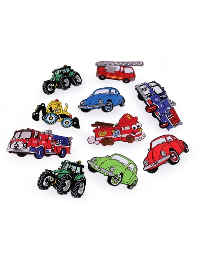 Nažehlovačka auto, traktor, loď - 1 ks | Mimib