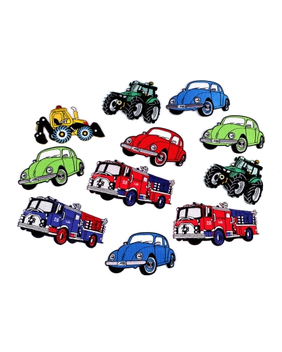 Nažehlovačka auto, traktor, loď - 1 ks | Mimib