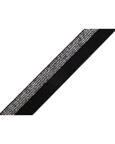 Lemovací pruženka půlená / lampas šíře 17 mm s lurexem - 25 m | Mimib