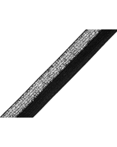 Lemovací pruženka půlená / lampas šíře 17 mm s lurexem - 25 m | Mimib