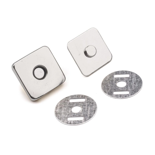 Magnetické zapínání 18x18 mm čtverec - 5 sada | Mimib