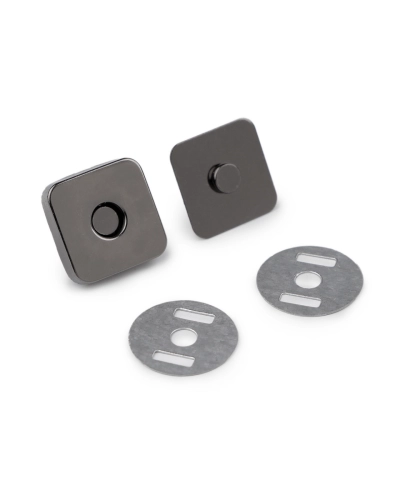 Magnetické zapínání 18x18 mm čtverec - 5 sada | Mimib