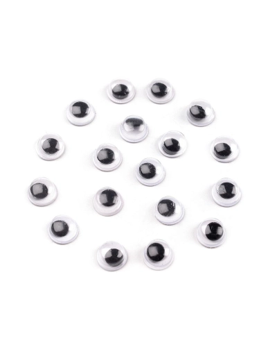 Samolepicí oči Ø6 mm - 200 ks | Mimib