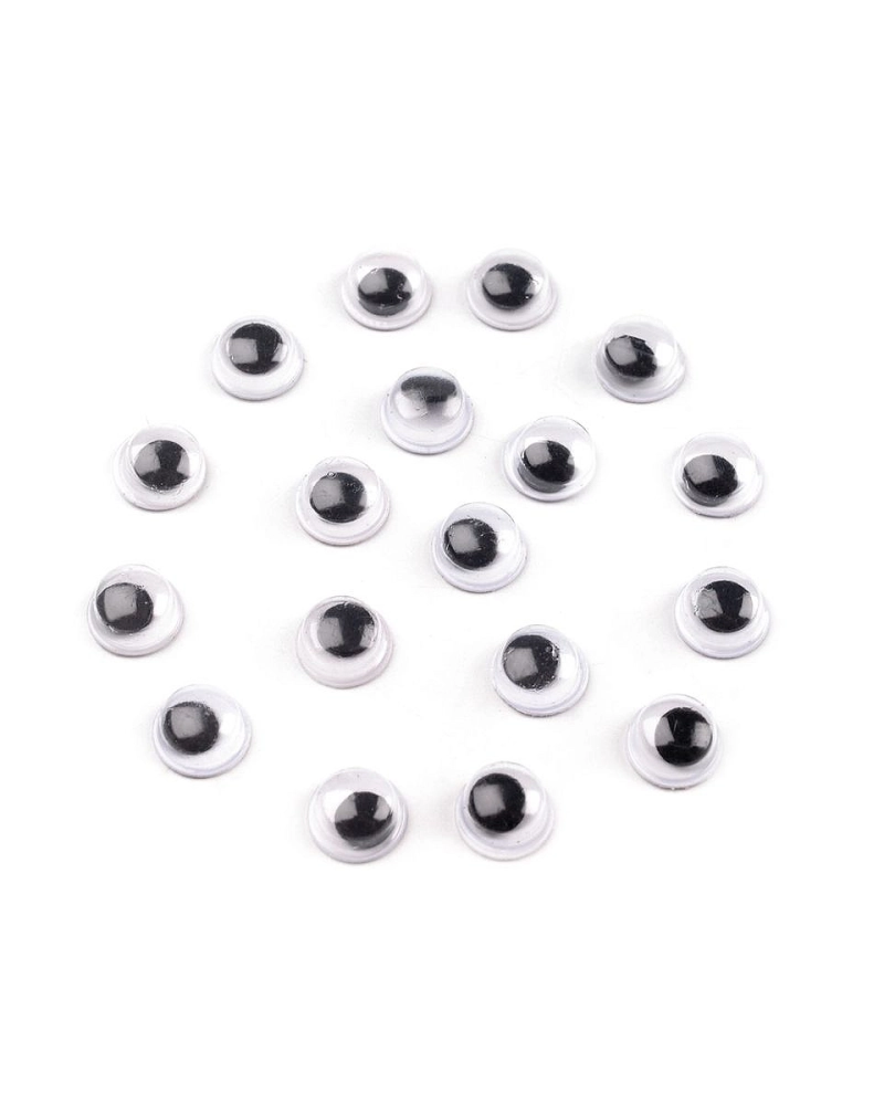 Samolepicí oči Ø6 mm - 200 ks | Mimib