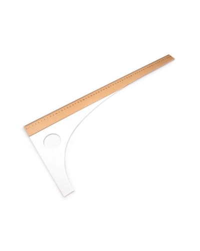 Krejčovský příložník délka 60 cm, 80 cm - 1 ks | Mimib