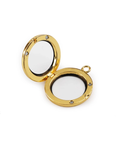 Medailonek rozevírací na magnet Ø30 mm - 1 ks | Mimib