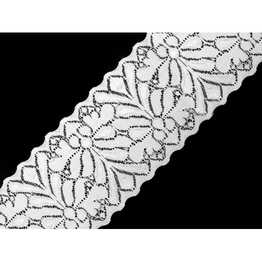 Elastická krajka / vsadka šíře 80 mm - 13.5 m | Mimib