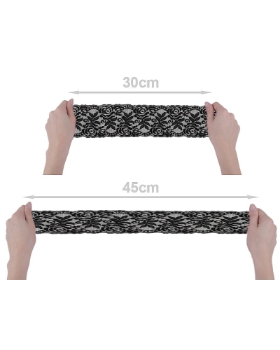Elastická krajka / vsadka šíře 80-100 mm - 1 m | Mimib