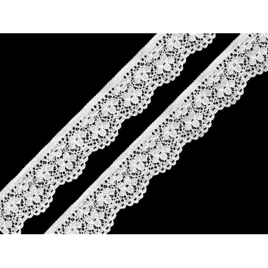 Elastická čipka šírka 25 mm - 13.5 m | Mimib