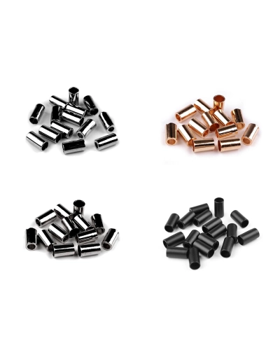 Kovová koncovka na šnúru Ø3,5 mm, Ø5,5 mm - 4 ks | Mimib