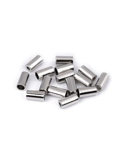 Kovová koncovka na šnúru Ø3,5 mm, Ø5,5 mm - 4 ks | Mimib