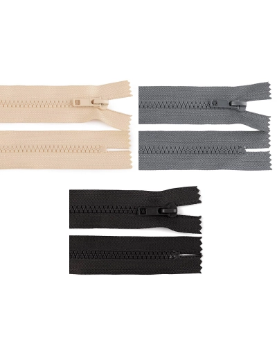 Kostený zips No 5 dĺžka 18 cm - 1 ks | Mimib