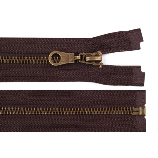 Staromosadzný zips No 5 dĺžka 85 cm bundový - 1 ks | Mimib