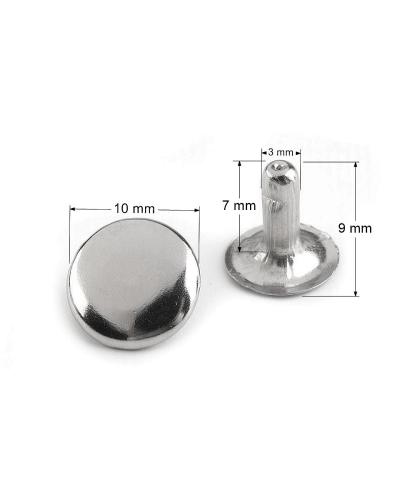 Duté nity Ø10 mm jednostranné - 100 pár | Mimib